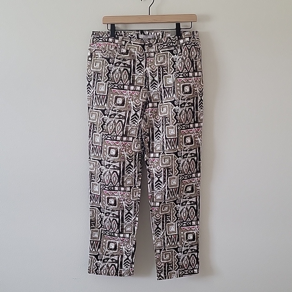 NWT Chico's Sundown Safari Slim‎ Ankle Jeans Size 10